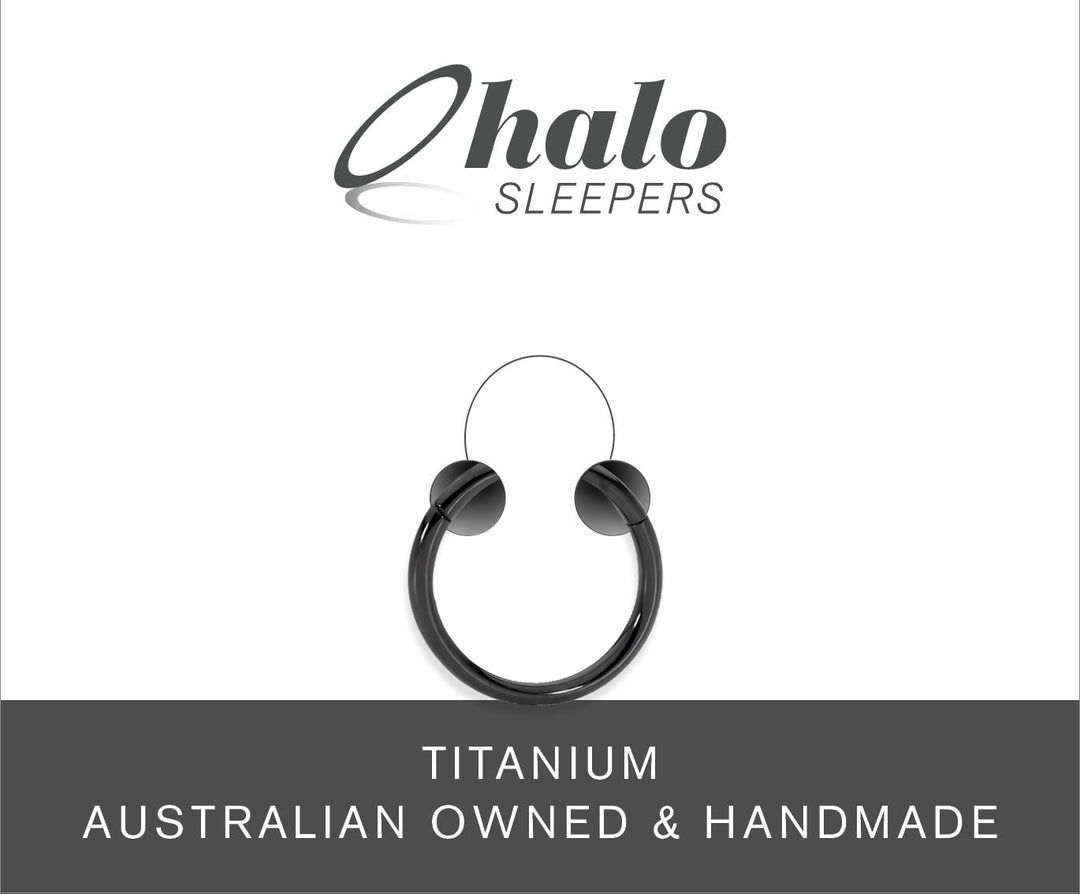 1 Piece 20G (thinnest) Titanium Polished Hinged Hoop Segment Ring Earring 6mm-10mm