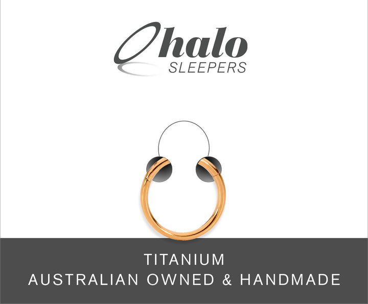 1 Piece 12G Titanium Polished Hinged Hoop Segment Ring Earring 10mm-18mm