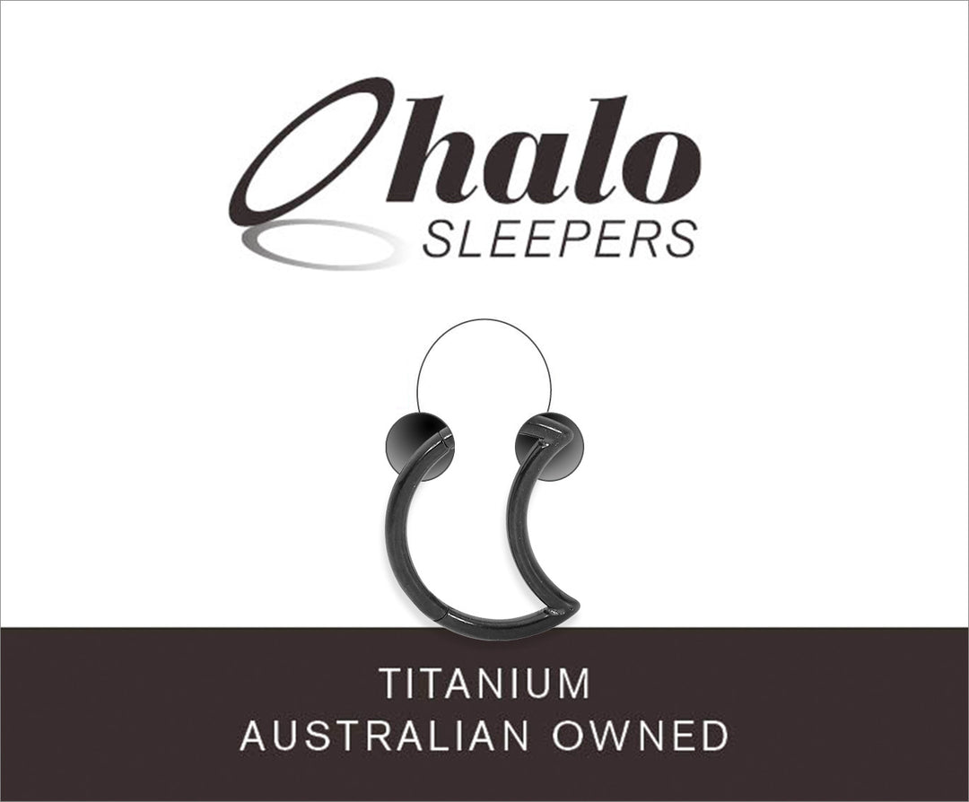 1 Piece 18G Titanium Moon Hinged Hoop Segment Ring Earring 8mm 10mm